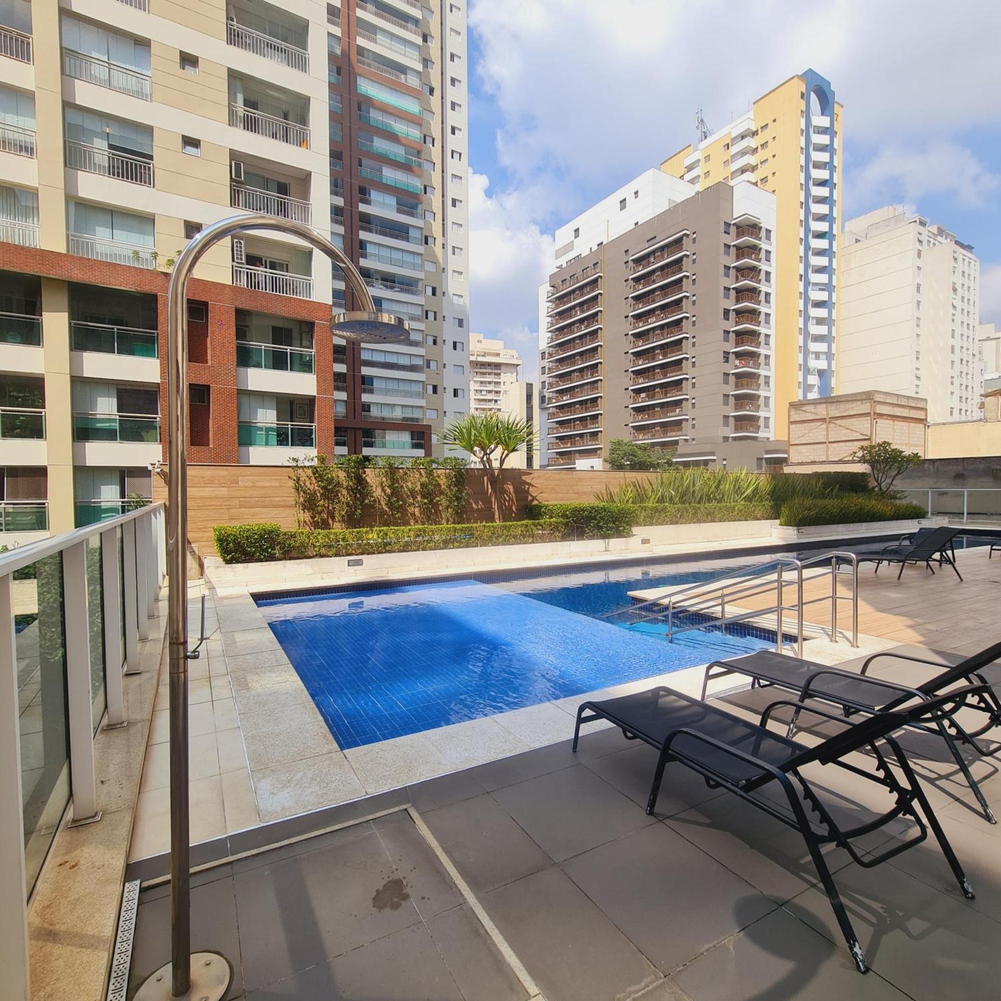 Studio Moderno & Rooftop Incrivel Augusta Apartman São Paulo Kültér fotó